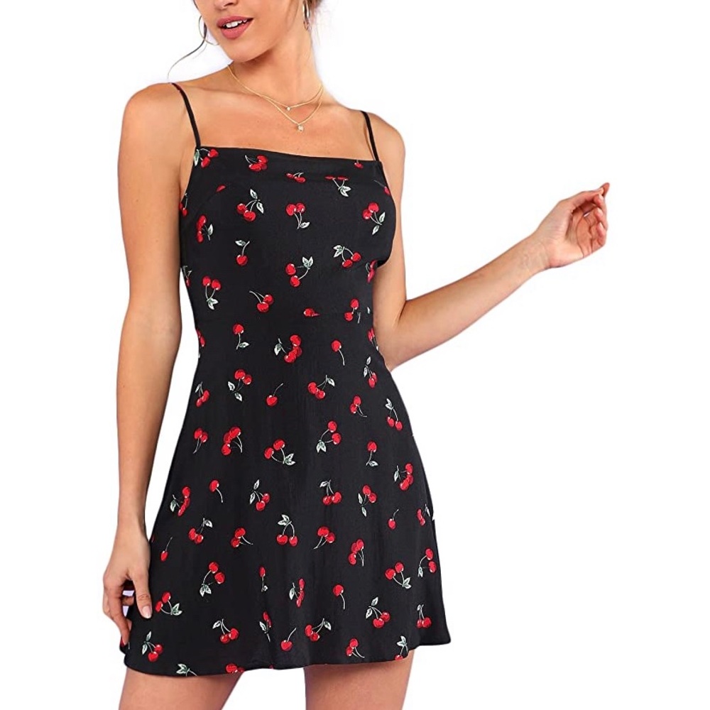 Cherry Print Dress